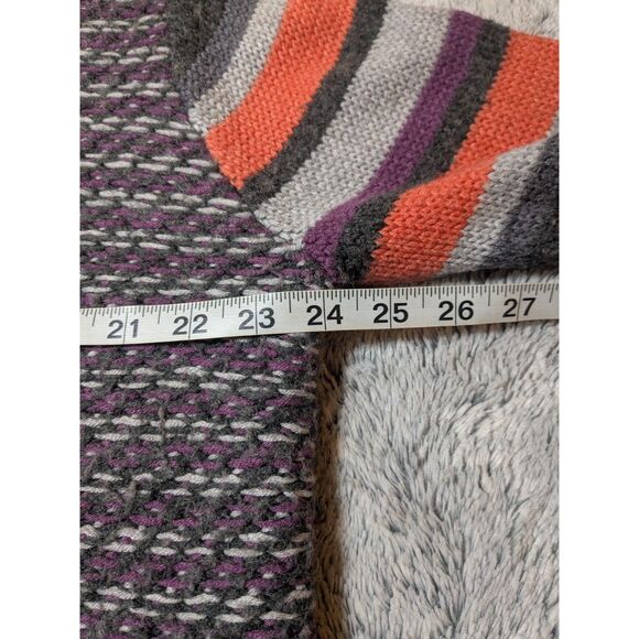 Smartwool 1/2 Zip Sweater Pullover Wool Chup Potlach Orange Gray Women's XL - Picture 8 of 8